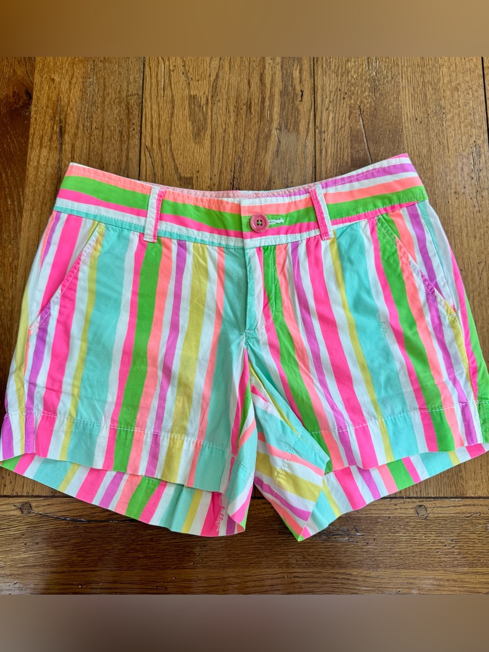 Lilly Pulitzer striped Callahan shorts